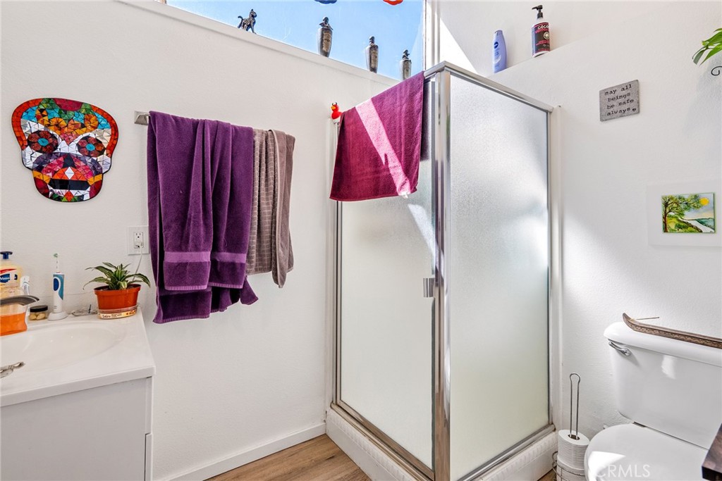 6865 Morro Road, Unit A Atascadero, CA 93422 - Photo 15 of 38 a kitchen with a refrigerator and a walk in closet