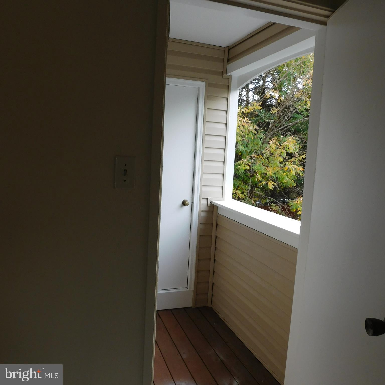 7709 Lexton Place, Unit 48 Springfield, VA 22152 - Photo 21 of 28 Balcony off Master Bedroom