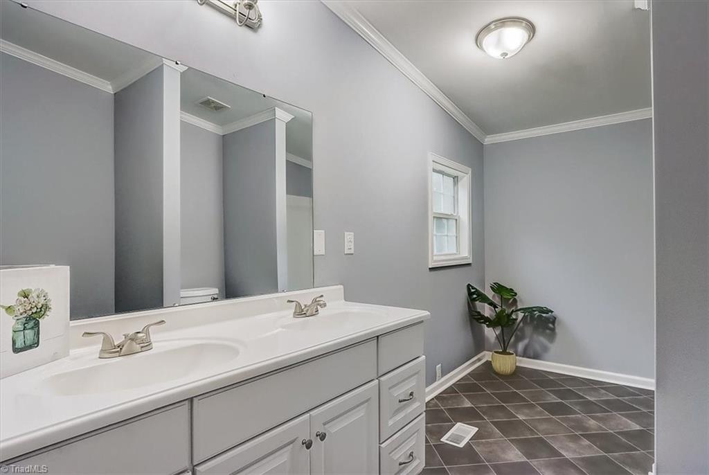 5010 Adder Ridge Lane Burlington, NC 27217 - Photo 16 of 35 Master Bathroom with Double Vanity