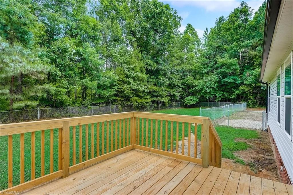 5010 Adder Ridge Lane Burlington, NC 27217 - Photo 26 of 35 Brand NEW back deck!!