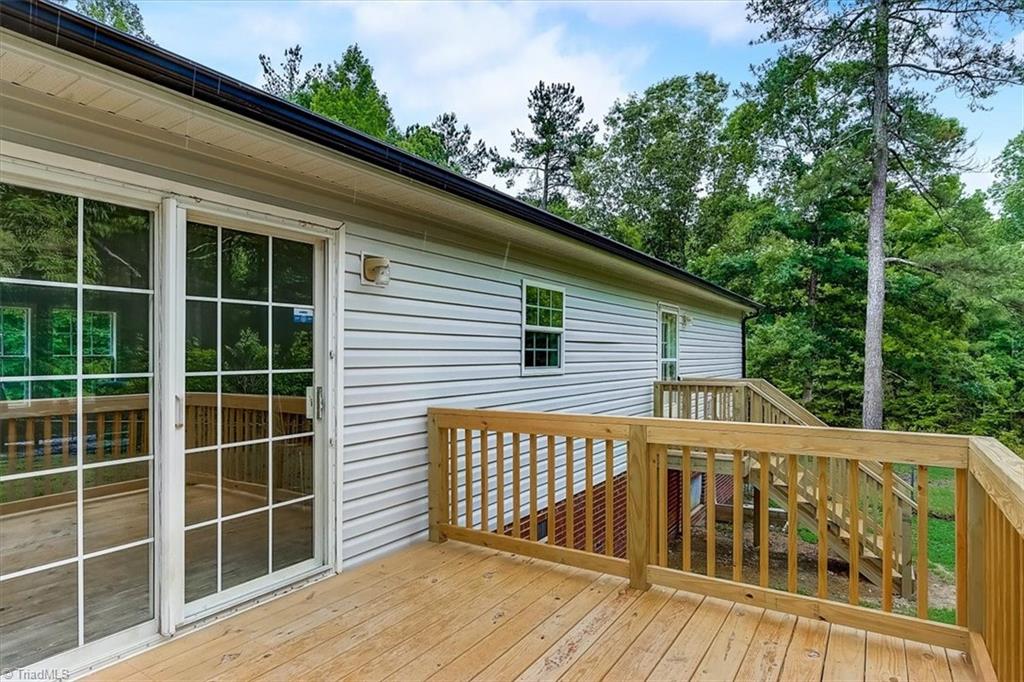 5010 Adder Ridge Lane Burlington, NC 27217 - Photo 27 of 35 Deck right off Kitchen & Family Room! Great for Entertaining!!