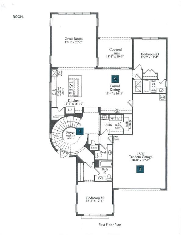 11515 Horizon Road Parkland, FL 33076 - Photo 31 of 33 Floor Plan FIRST