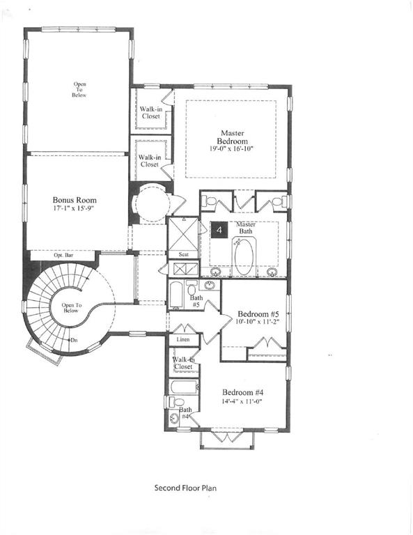 11515 Horizon Road Parkland, FL 33076 - Photo 32 of 33 Floor Plan SECOND