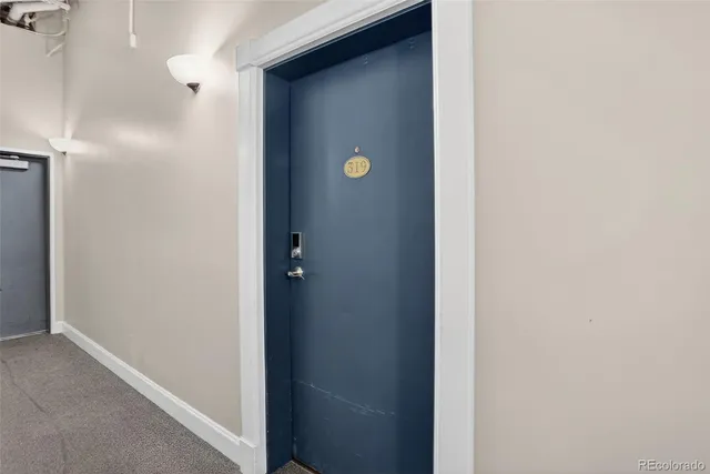 a view of a elevator