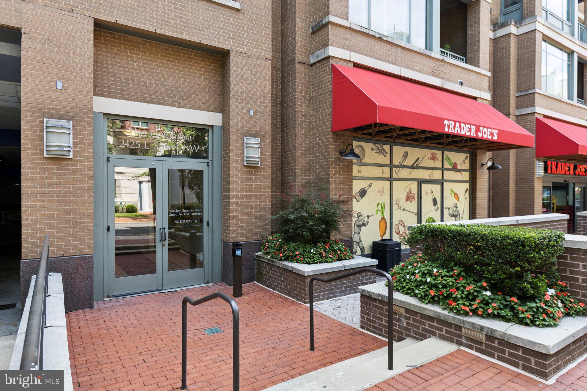 2425 L Street Northwest, Unit 210 Washington, DC 20037 - Photo 39 of 39 a view of a building with a potted plant