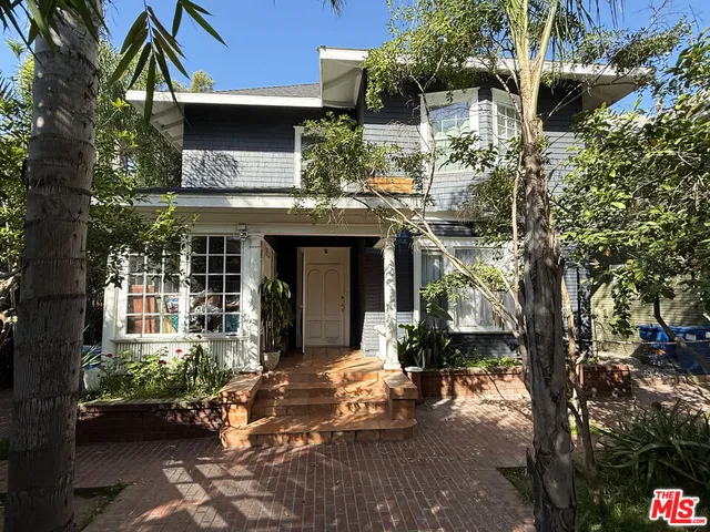 a view of a house with a patio