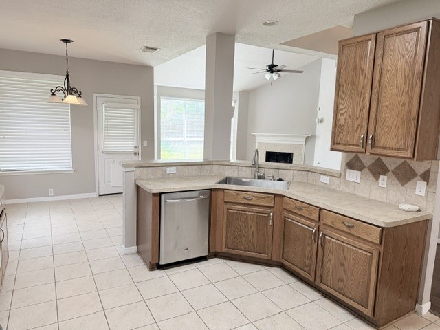 20030 Castlegreen Drive Spring, TX 77388 - Photo 6 of 23 a spacious bathroom with a granite countertop sink and a mirror