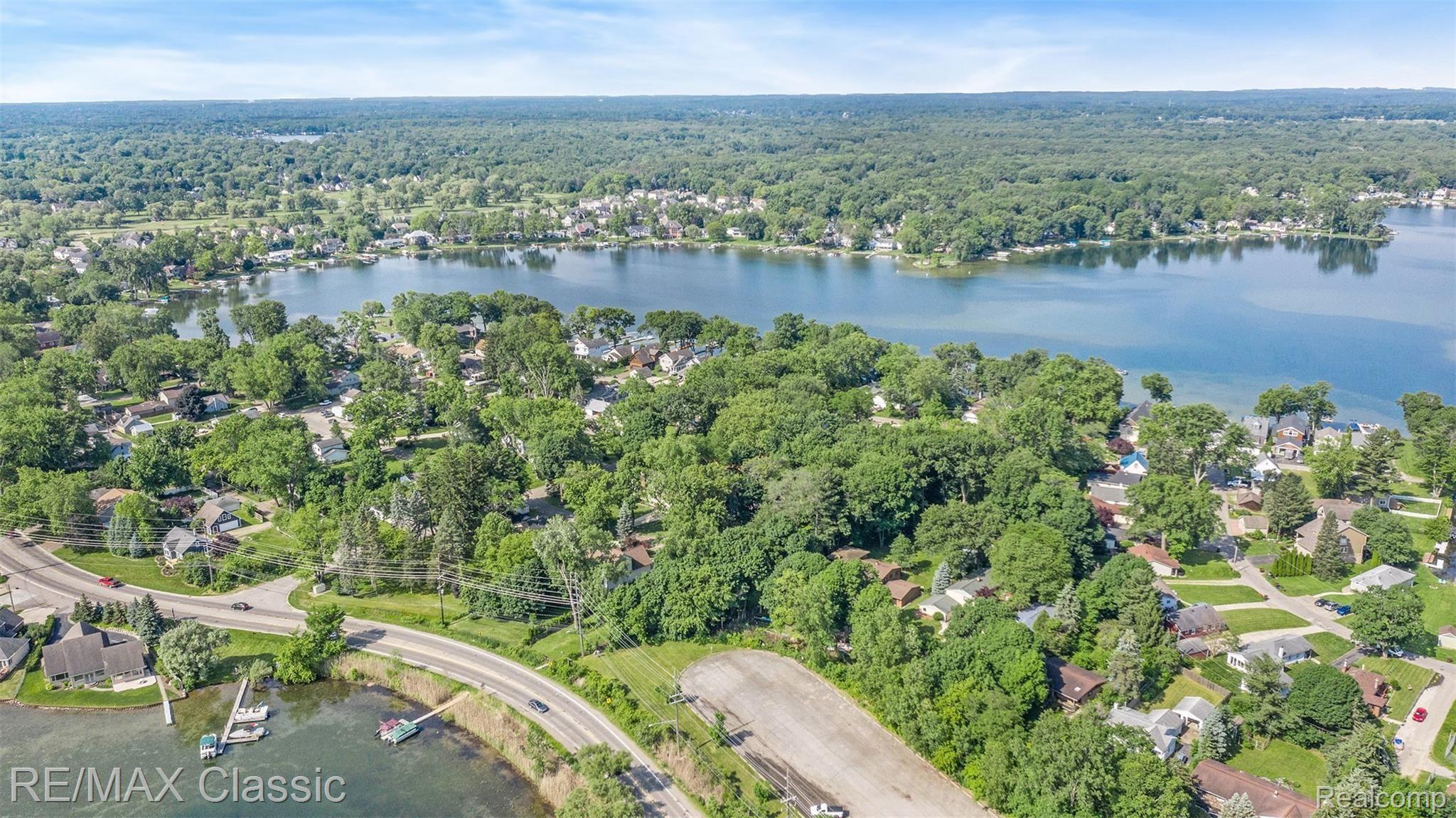 1820 Union Lake Road Commerce Township, MI 48382 - Photo 47 of 47 Union Lake in front, Long Lake in back