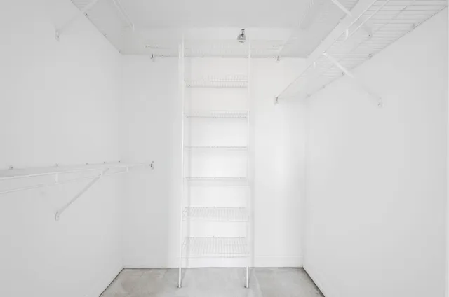 a view of a room with shelf