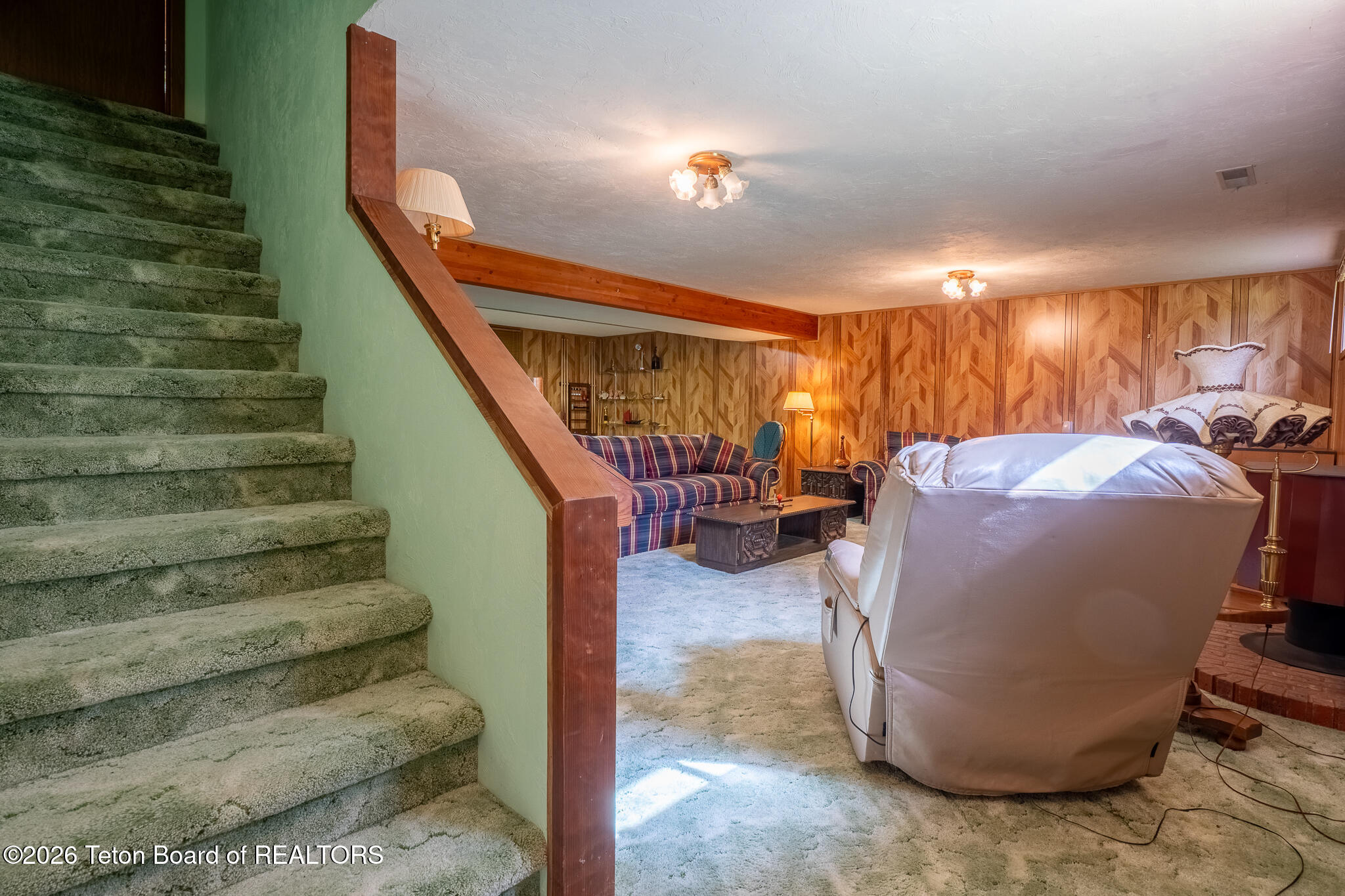 112 Canyon Pines Way Star Valley Ranch, WY 83127 - Photo 28 of 43 Downstairs Living / Game Room