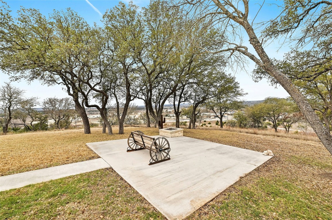 211 Summit Ridge Road Burnet, TX 78611 - Photo 27 of 35 a park with trees and outdoor seating