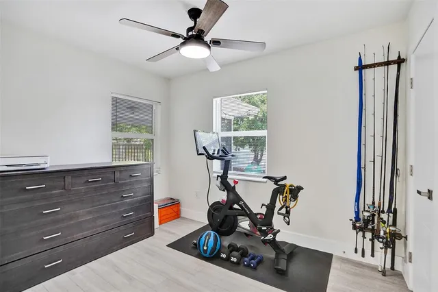 a room with furniture and wooden floor