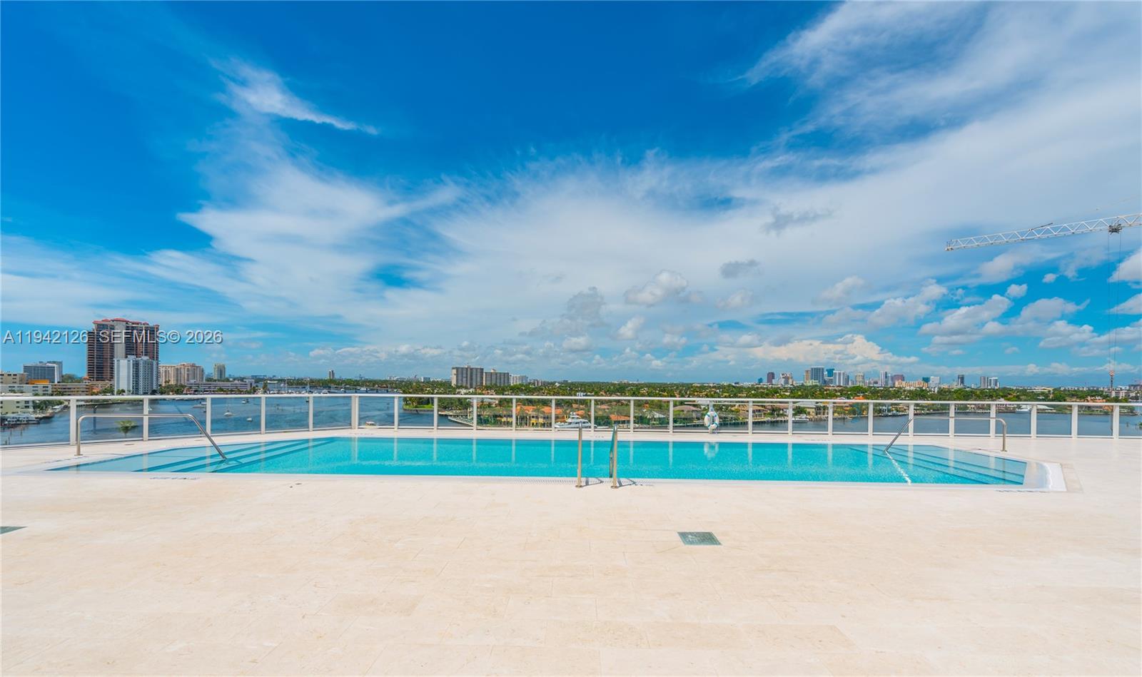 401 North Birch Road, Unit 701 Fort Lauderdale, FL 33304 - Photo 31 of 75 a view of a golf course with a lake view