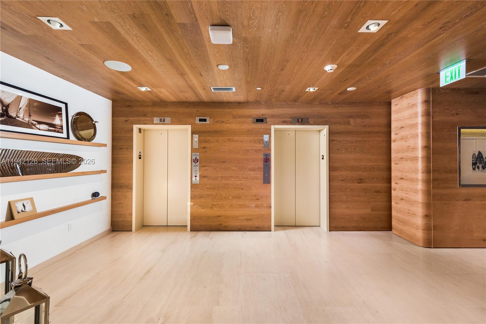 401 North Birch Road, Unit 701 Fort Lauderdale, FL 33304 - Photo 54 of 75 a view of a livingroom with an entryway and a window