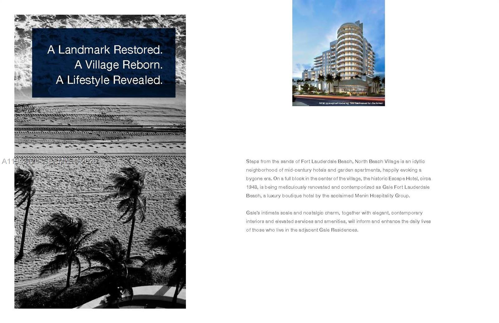 401 North Birch Road, Unit 701 Fort Lauderdale, FL 33304 - Photo 72 of 75 a picture of a bench in a building