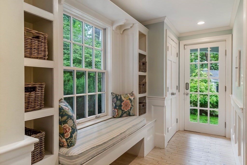 15 Woodridge Road Wellesley, MA 02482 - Photo 17 of 36 a view of wooden floor and windows in a room