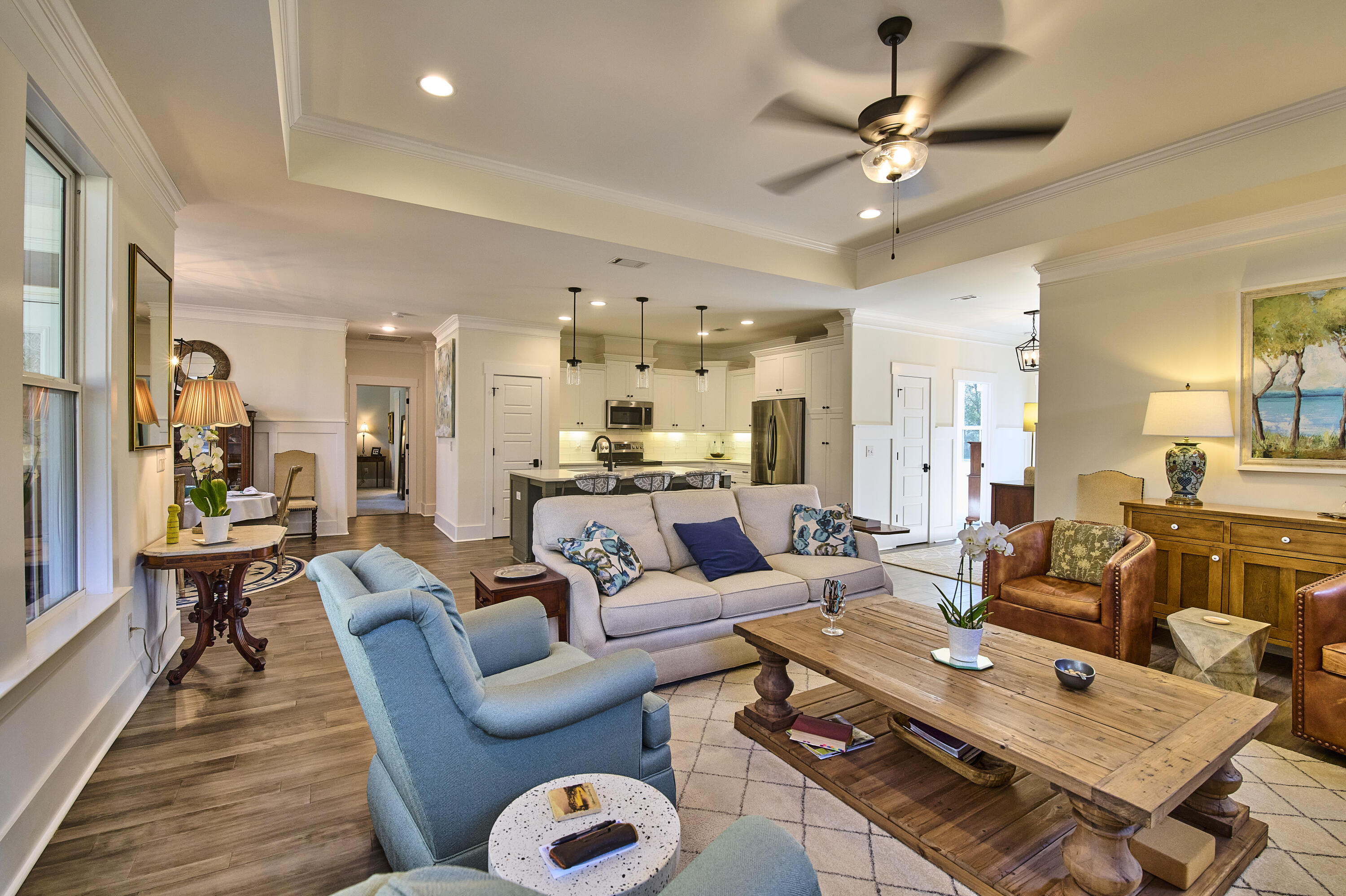 132 Evergreen Lane McCormick, SC 29835 - Photo 9 of 28 Gr. Rm and Kitchen