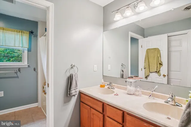 a view of a garden with a bench