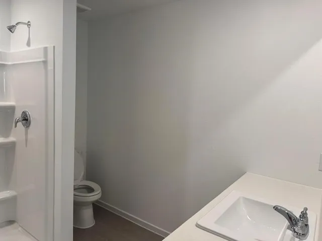 a view of walk in closet