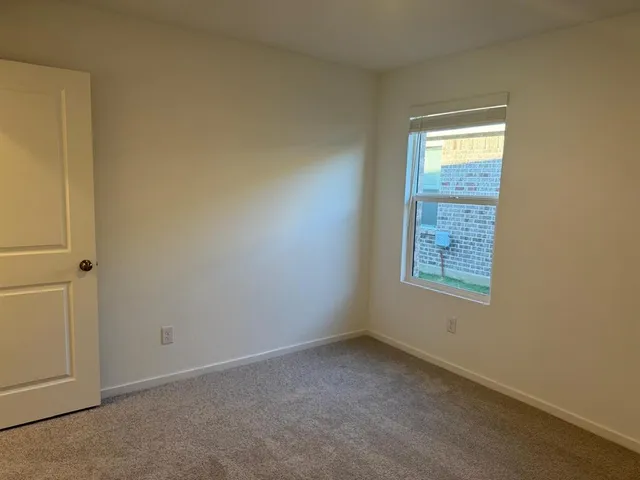 an empty room with a empty space