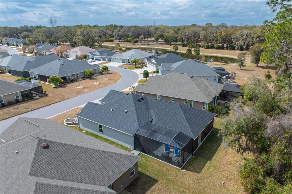 4788 Rostas Way The Villages, FL 32163 - Photo 32 of 40 an aerial view of a house with a garden