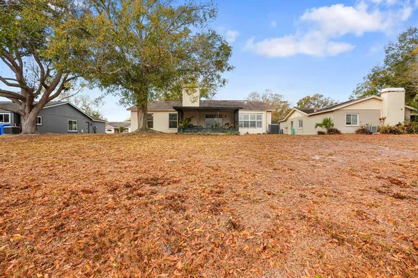 a view of lake with city view