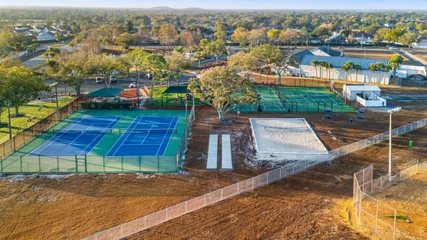 a view of a tennis court