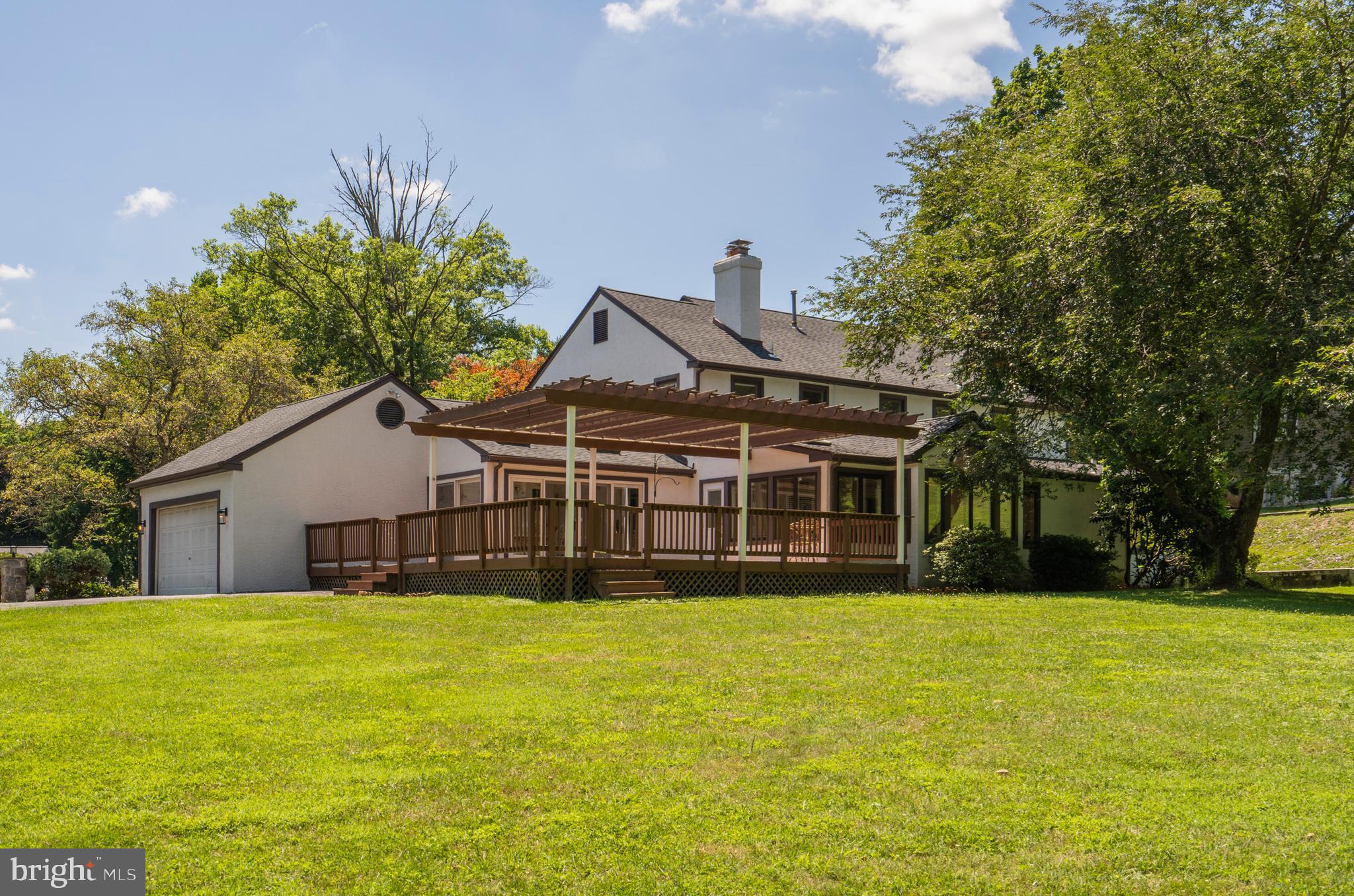 841 Hunt Road Newtown Square, PA 19073 - Photo 47 of 56 Over 1 acre of level, private side and backyard