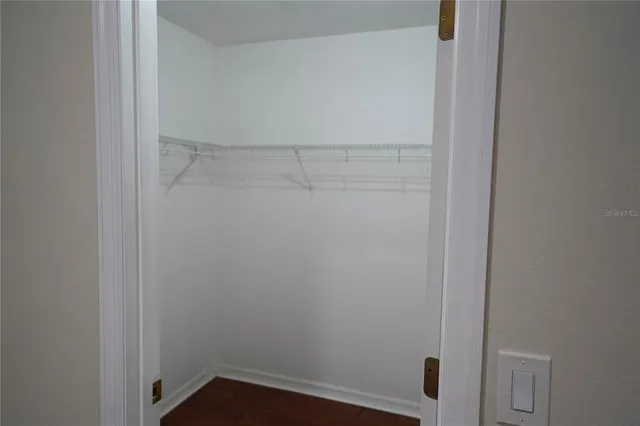 a view of closet