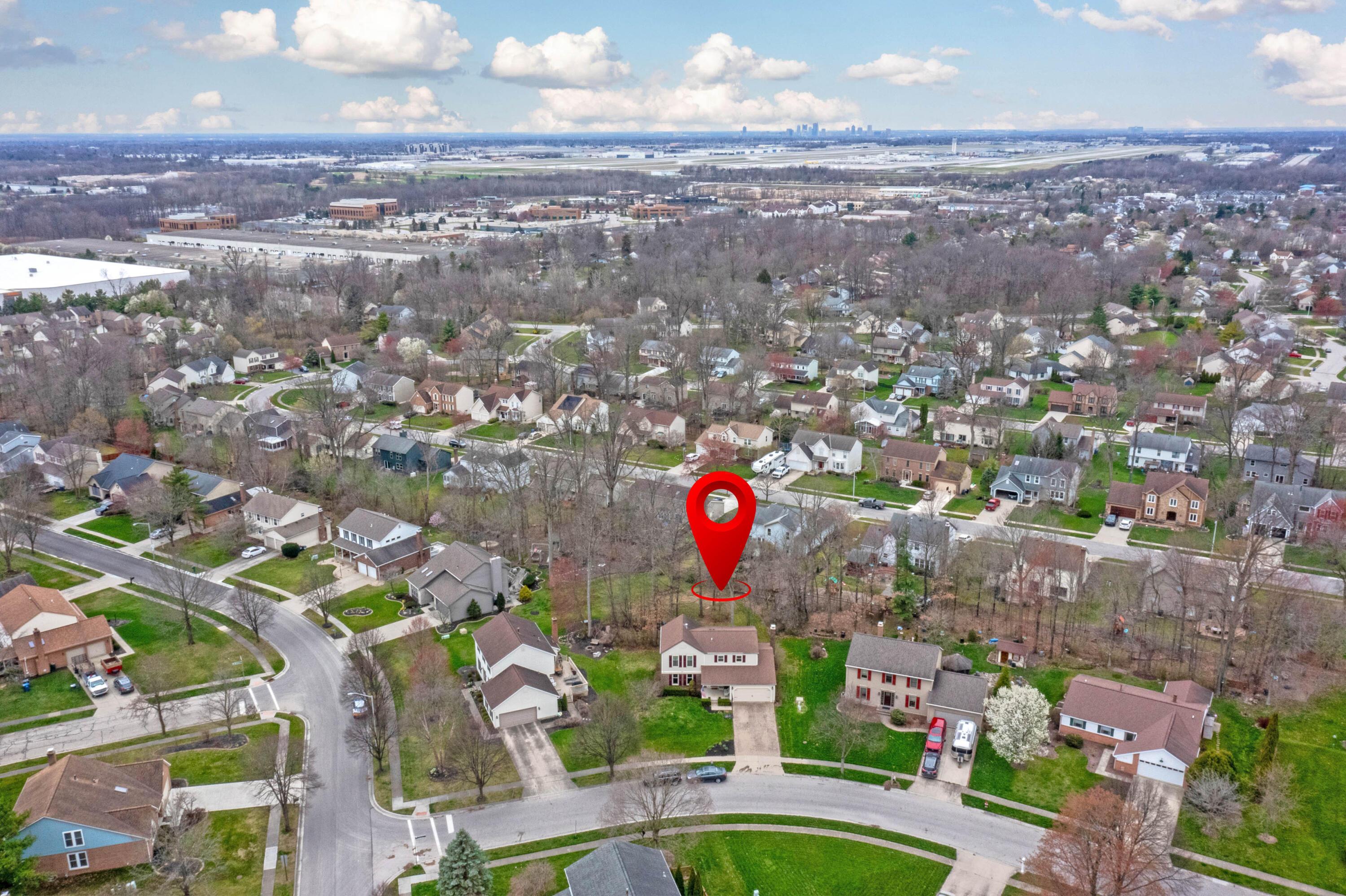 435 Emory Street Gahanna, OH 43230 - Photo 54 of 54 54. Aerial View