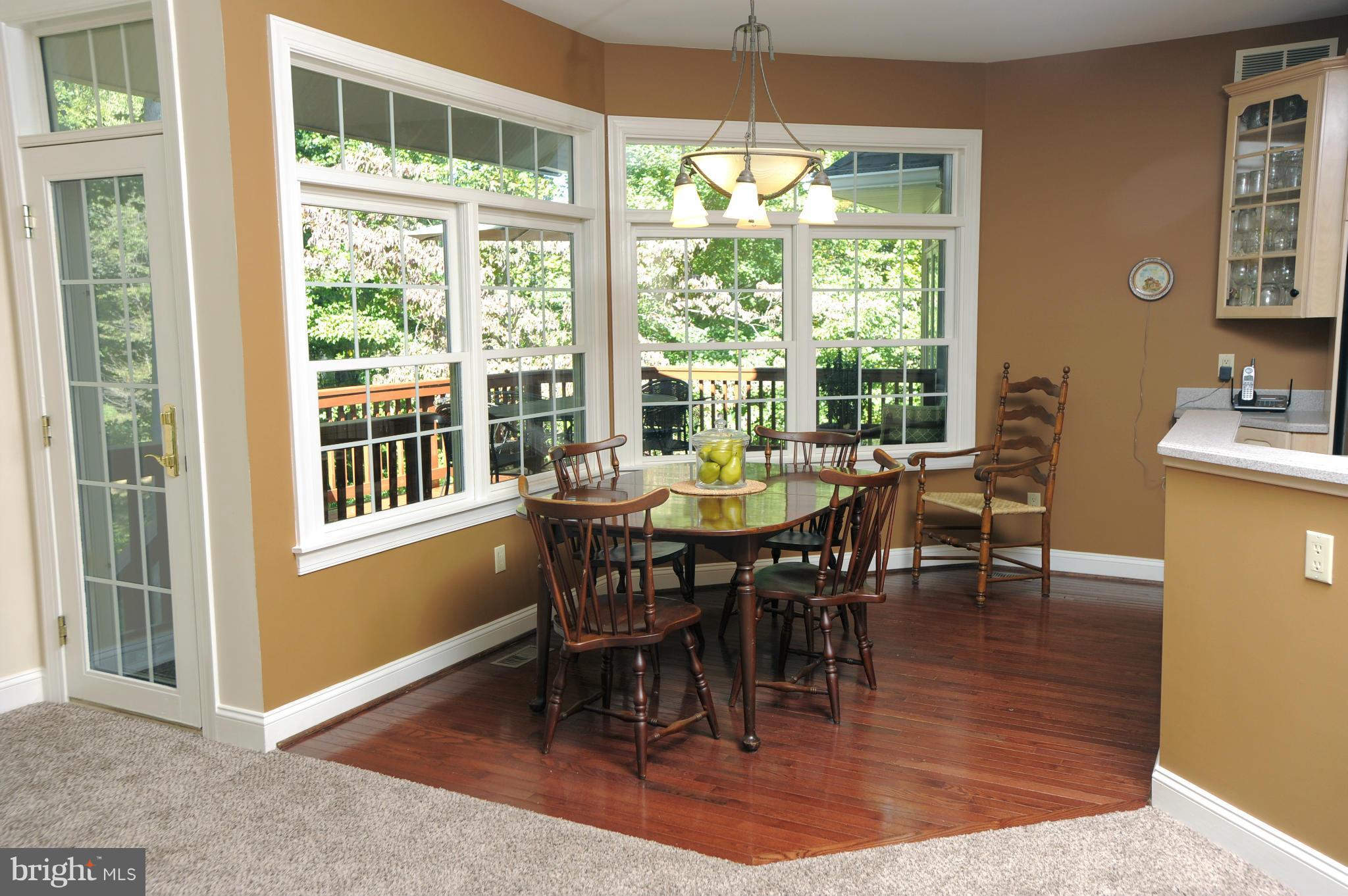 1676 Campbell Road Forest Hill, MD 21050 - Photo 11 of 30 SEAPARTE BREAKFAST RM OVERLOOKING BEAUTIFUL WOODS