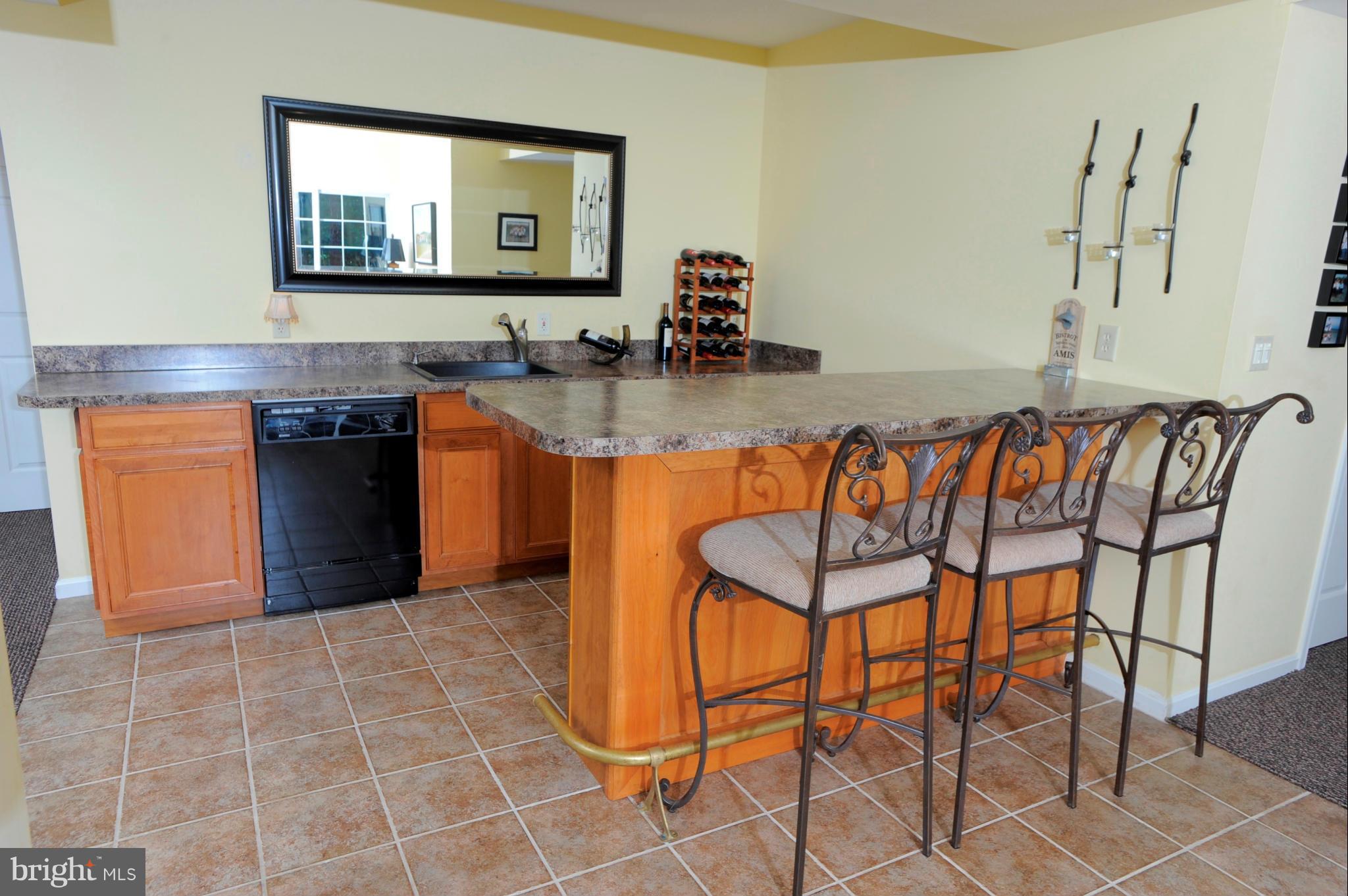 1676 Campbell Road Forest Hill, MD 21050 - Photo 24 of 30 LWR LVE FAMILY RM W/ BUILT-IN BAR REFRIG/ DISHWASH