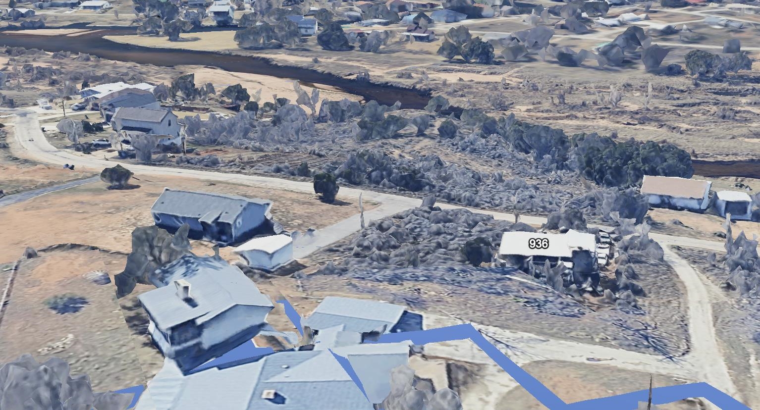 Sandy Mountain Drive Sunrise Beach, TX 78643 - Photo 2 of 14 an aerial view of a house with a yard