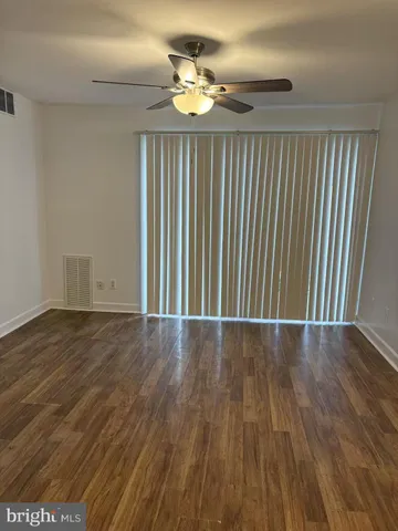 wooden floor in an empty room