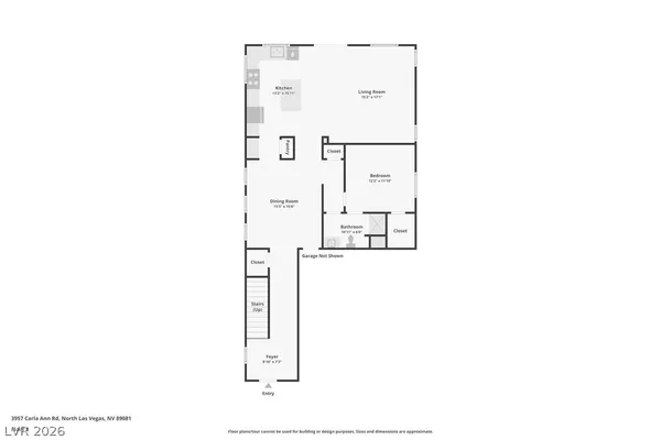 $555,000 | 3957 East Carla Ann Road, North Las Vegas, NV 89081