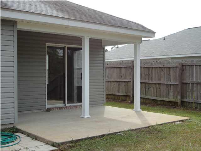 3678 Quail Run Road Gulf Breeze, FL 32563 - Photo 14 of 16 Covered patio