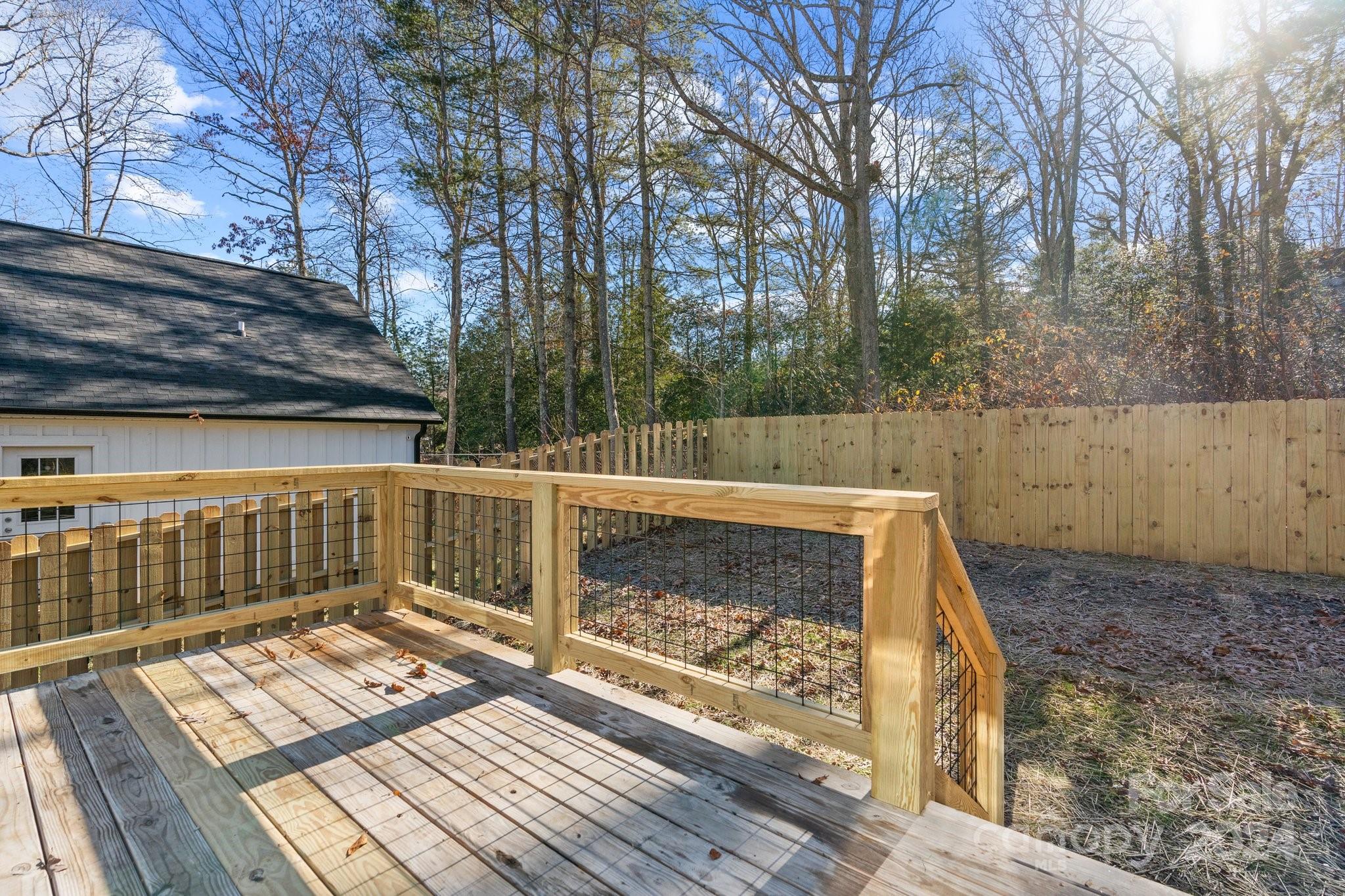 32 Access Road Black Mountain, NC 28711 - Photo 33 of 34 a view of balcony with wooden floor