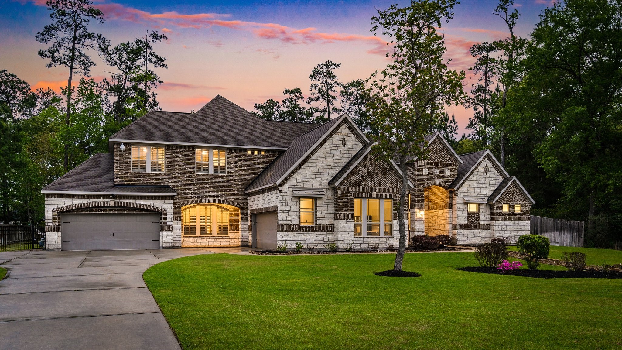 27411 Hazy Landing Court Spring, TX 77386 - Photo 2 of 50 a front view of a house with a yard