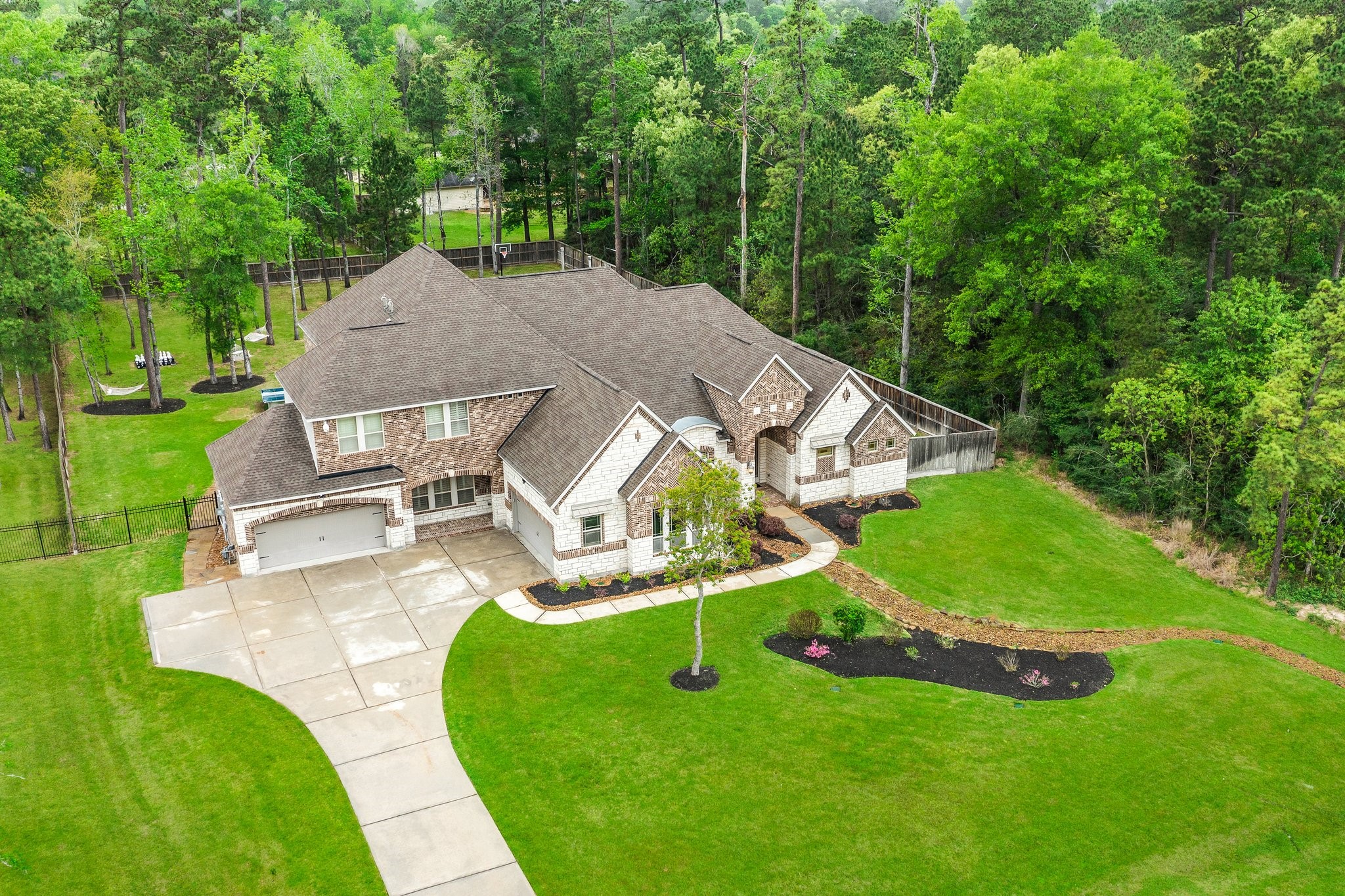 27411 Hazy Landing Court Spring, TX 77386 - Photo 6 of 50 an aerial view of a house