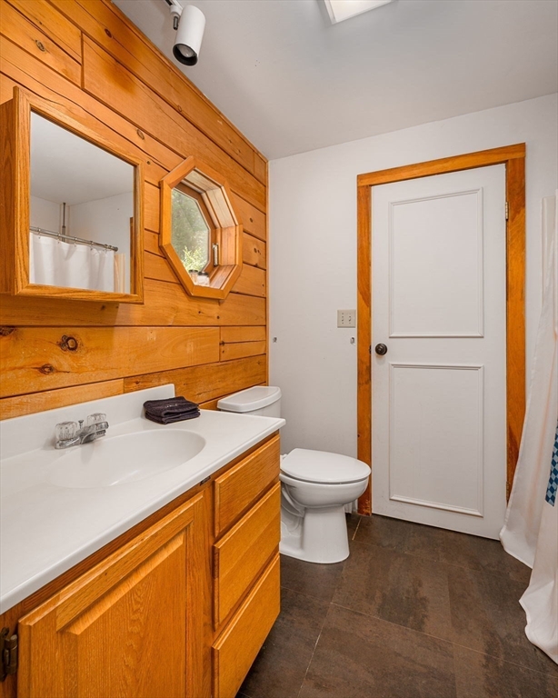124 East Hawley Road Hawley, MA 01339 - Photo 11 of 39 a bathroom with a toilet sink and mirror