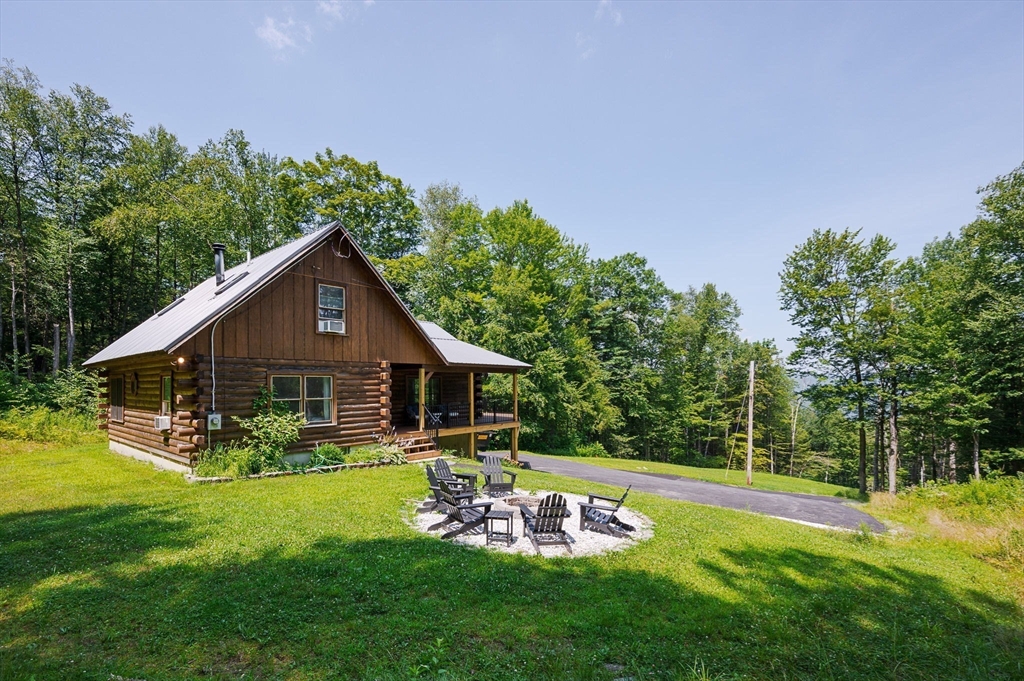 124 East Hawley Road Hawley, MA 01339 - Photo 21 of 39 a front view of house with yard and green space