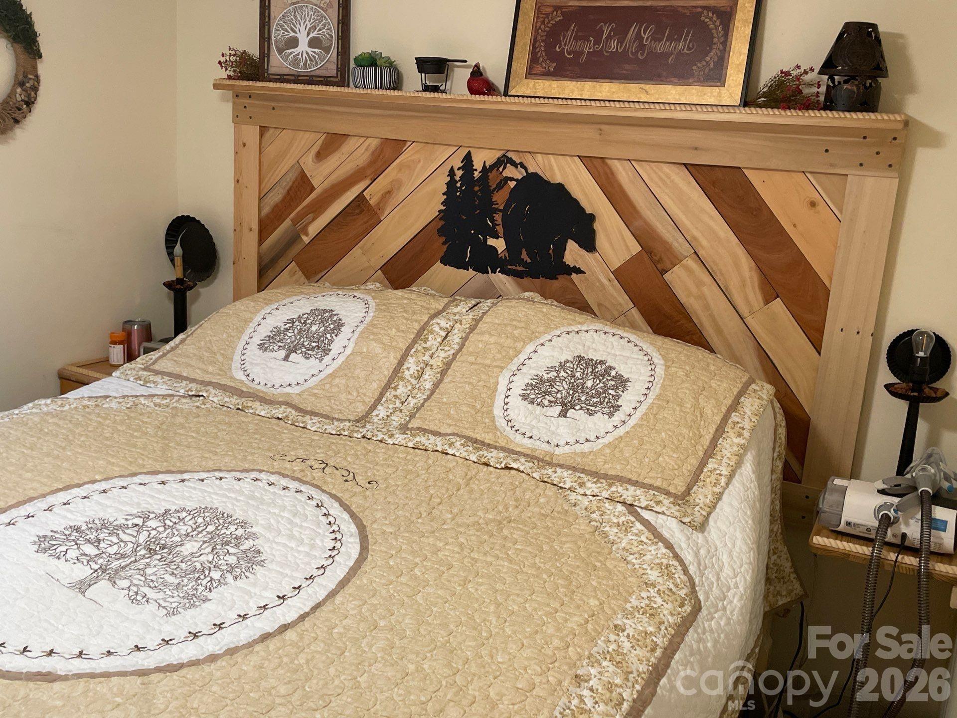 293 Dogwood Road Moravian Falls, NC 28654 - Photo 3 of 13 a close view of a sink in a bed