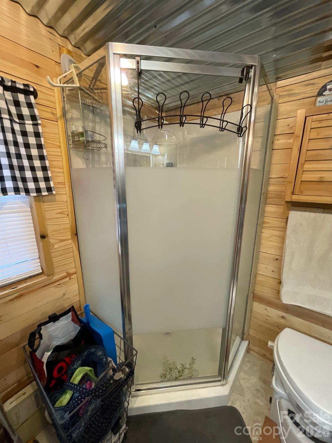 293 Dogwood Road Moravian Falls, NC 28654 - Photo 4 of 13 a bathroom with a toilet and a shower