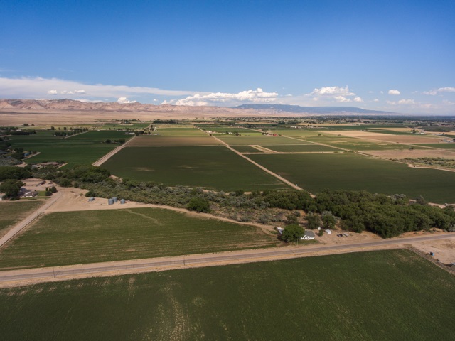 1280 20 Road Fruita, CO 81521 - Photo 15 of 41 a view of a lake with a mountain in the background