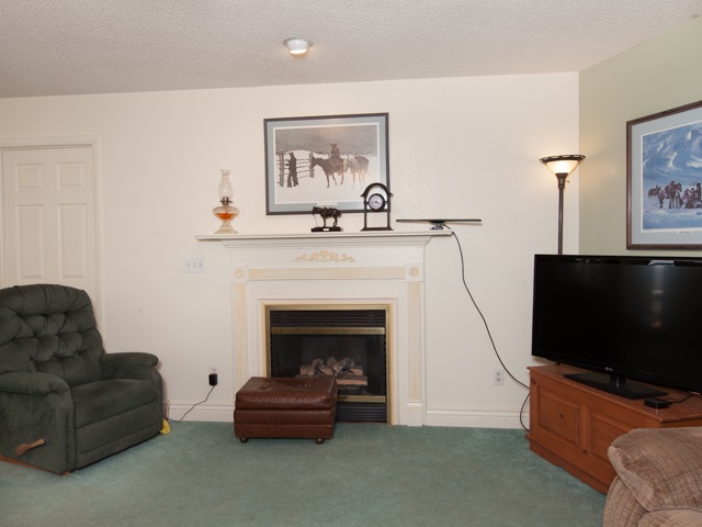 1280 20 Road Fruita, CO 81521 - Photo 21 of 41 a living room with furniture a flat screen tv and a fireplace