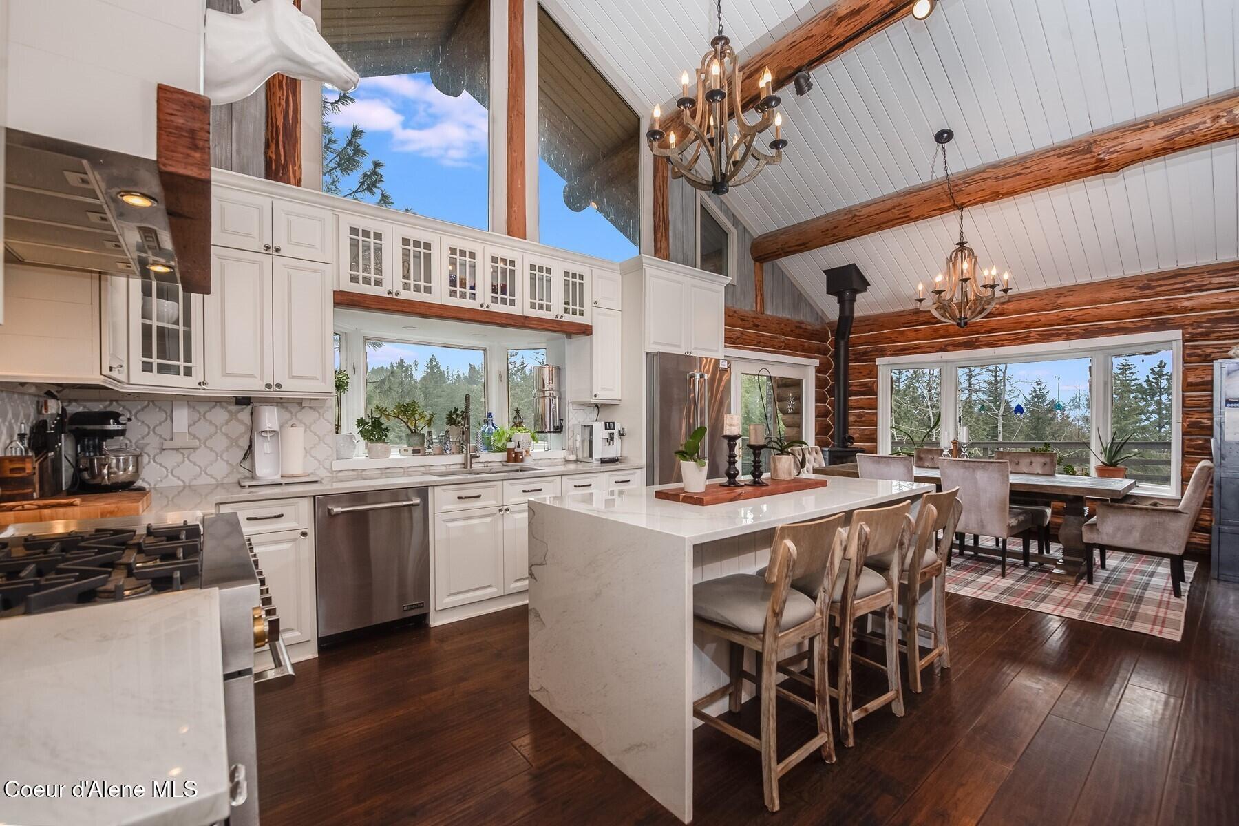 480 Sunnyside Ridge Road Sandpoint, ID 83864 - Photo 17 of 81 Kitchen Dining area