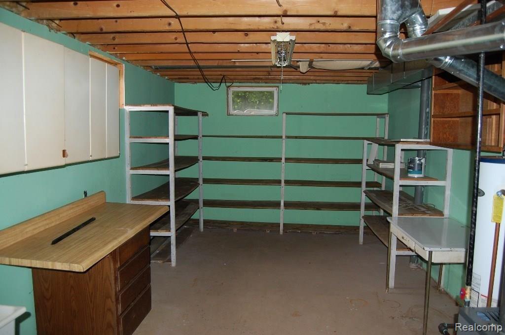 10548 Hall Road Whitmore Lake, MI 48189 - Photo 13 of 15 Basement Storage