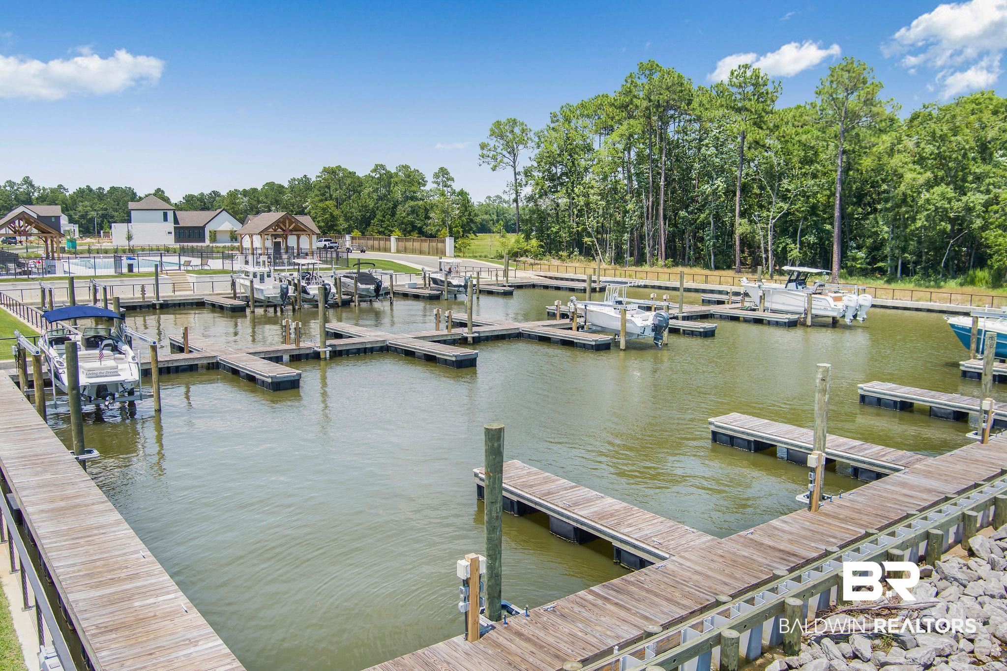 853 Inlet Circle Gulf Shores, AL 36542 - Photo 48 of 55 Dock area with a water view