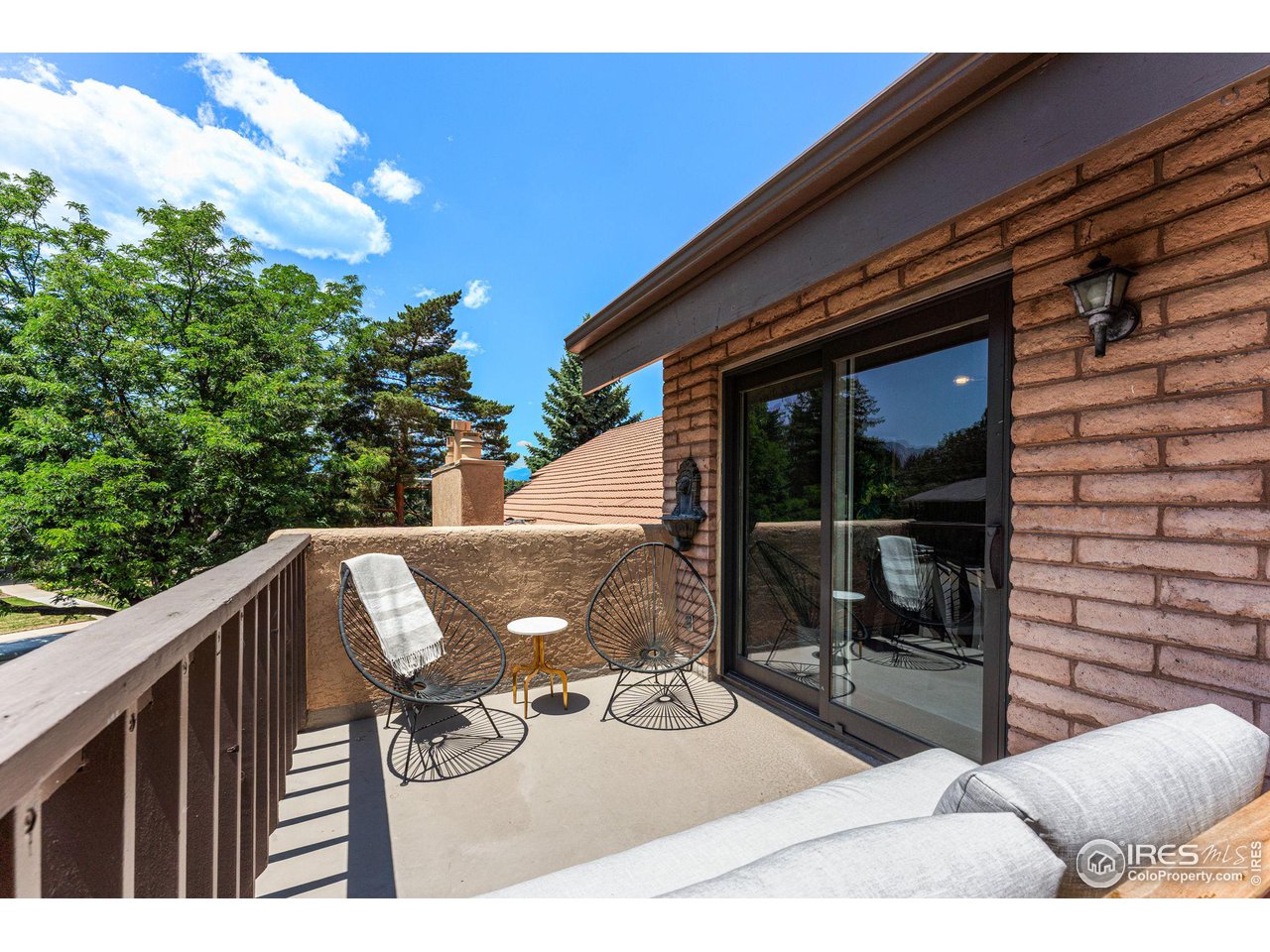 4475 Laguna Place, Unit 309 Boulder, CO 80303 - Photo 10 of 38 Private deck with views of the foothills