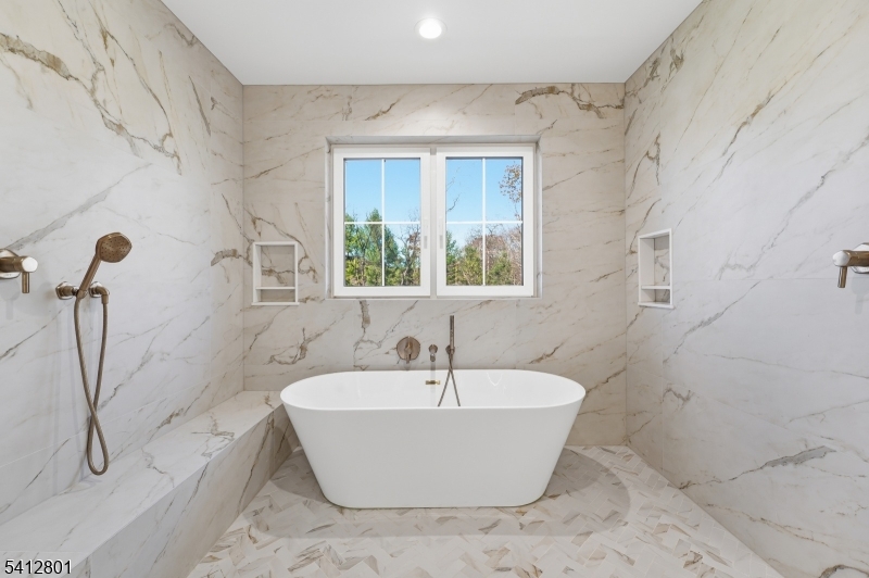 2 Heather Lane Scotch Plains, NJ 07076 - Photo 14 of 17 a white bath tub sitting next to a white sink